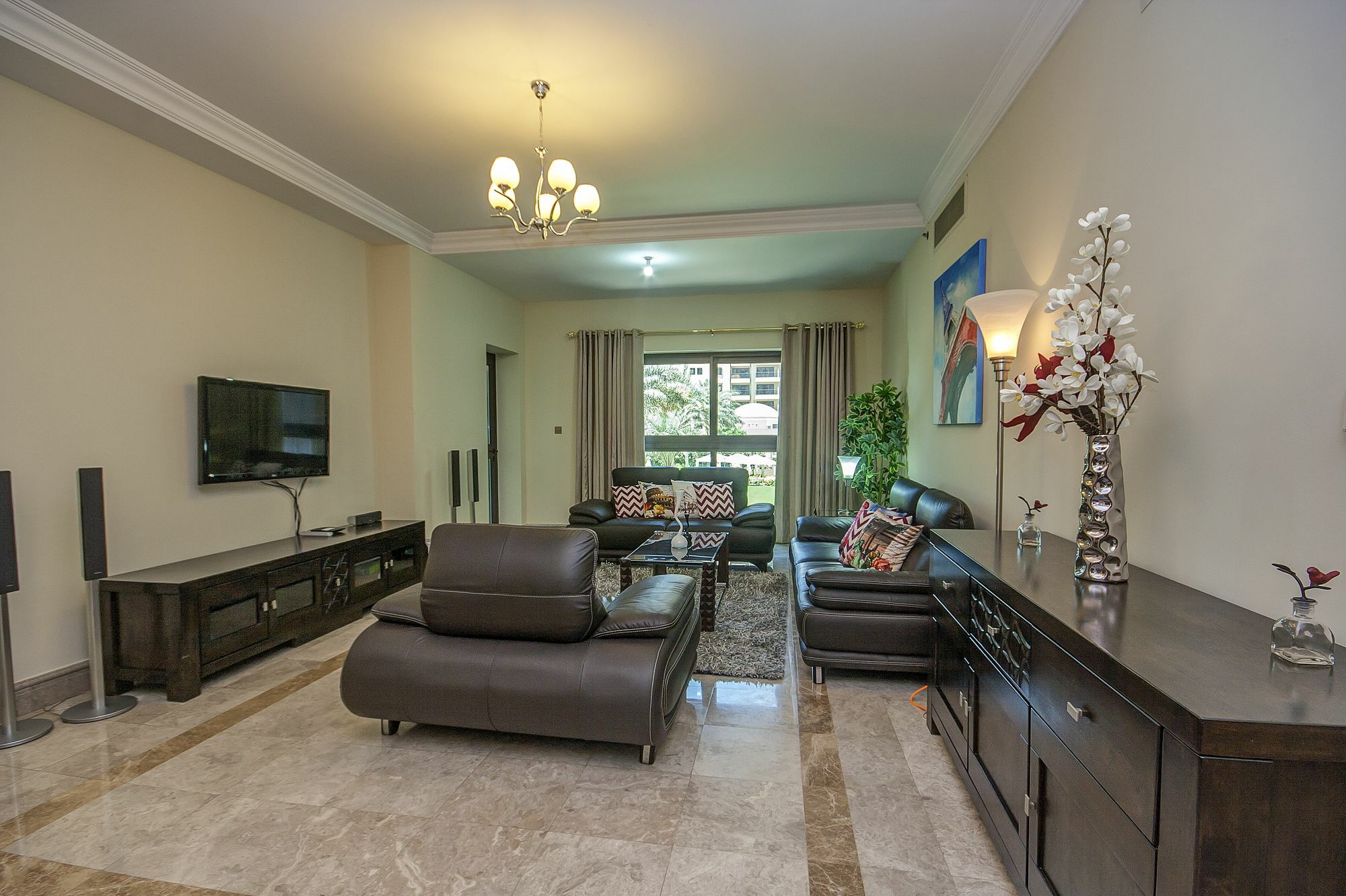 Beachfront Two Bedrooms On Palm Jumeirah By Deluxe Holiday Homes Dubai Eksteriør bilde